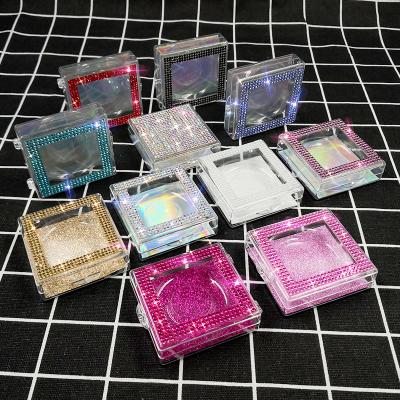 China Acrylic Naked Eyelash Packaging Kit Eyelash Lash Box Custom Eyelash Case for sale