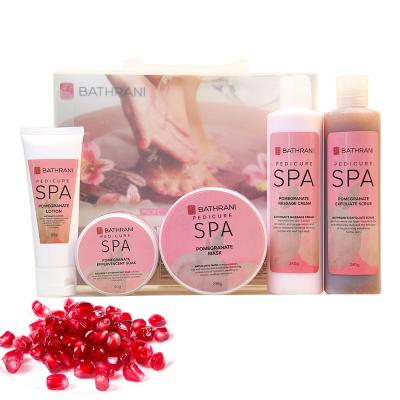 China Moisturizing, Tender, Soft, Sensitive, Softening Pomegranate Cutin Foot, Hand and Foot Skin Care Set for Beauty for sale