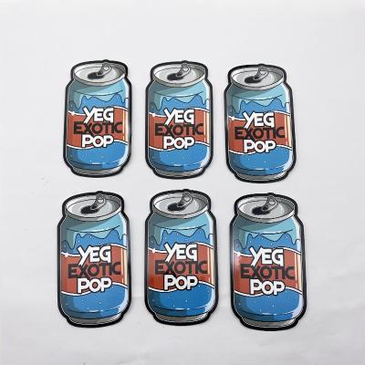 China Waterproof Waterproof Luxury Design Die Cut To Customize To Form High Quality Custom Vinyl Logo Label Sticker Printing Adhesive for sale