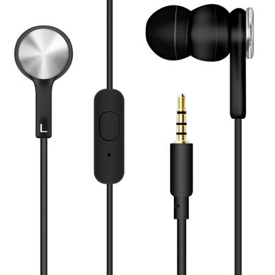 China OEM In-Ear Headphones Noise Canceling 3.5MM Wired In-Ear Earbuds Wired Headphones With MIC for sale