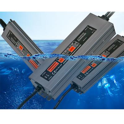 China LED Lighting 12V 24V Switching Lighting Transformer 36W 60W 150W 200W 360W 400W IP67 LED Power Adapter Driver for sale