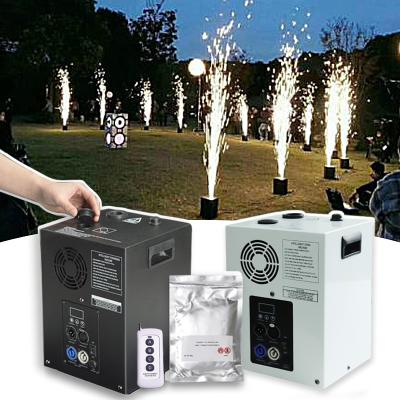 China cold sparkler machine dmx 600w wedding party cold sparkler machine cold sparker machine 27*27*41cm à venda