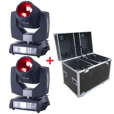 Chine Professional Nightclub 2PCS Beam Moving Head Moving Head DJ 230w 7r Sharpy Beam 7r Moving Head Stage Lights Set+Flight Case à vendre