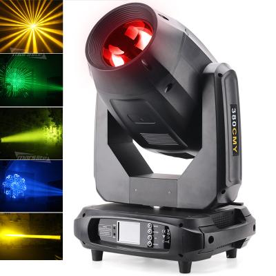 Chine 5 Gobos+open effect Marslite 380w CMY Beam+Wash+Spot 3in1 moving head light à vendre