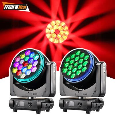 Chine Big Bee Marslite 19PCS 40W Nightclub DJ Head Eye Moving Head Stage Light Club LED Moving Buzz Light Wash à vendre