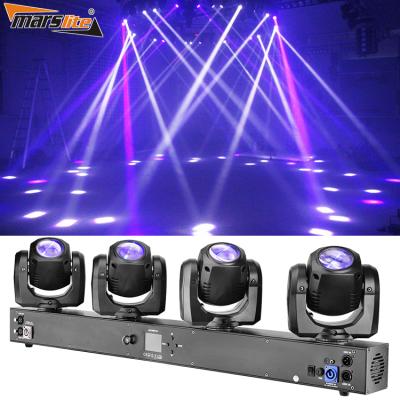 中国 Club USA Warehouse 4*32w RGBW 4 Heads Led Disco Moving Head Bar Led Beam DJ Stage Lights 販売のため