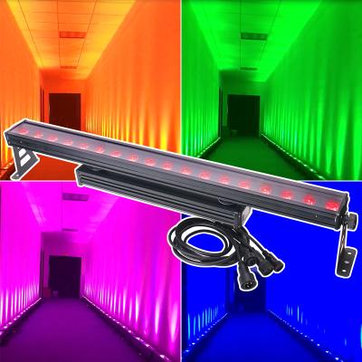 China 2019 New Disco Marslite Stage Light DMX 18*12W RGBW 4in1 LED Wall Wish Light DJ Light en venta