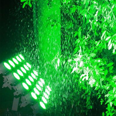 China Outdoor Step and Architectural Lighting 800W RGB 25*30W Waterproof Architectural Flood Light Led Light Outdoor City Color Wash Matrix City Step Light for sale