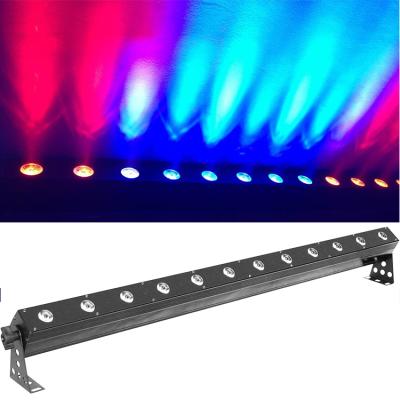 Китай Each Led Can Be Conbtrolled Individually Hot Selling Professional Stage Light 12 x 3W RGB 3in1 LED Wall Wash Light Led Wash Bar Light продается