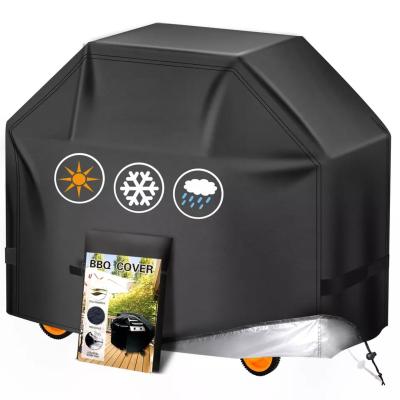 China Dustproof Outdoor Furniture Cover Tear Heavy Duty Adjustable Waterproof BBQ BBQ Gas Grill Cover for sale