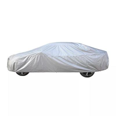 China 1.Waterproof Outdoor Gray Peva Car Cover High Quality Protective Vehicle Low Price PVC Waterproof and Dustproof Cover for sale