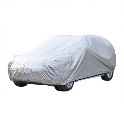 China 1.Waterproof Single Layer Car Cover Peva Four Seasons Retractable All Weather Waterproof Dustproof Outdoor Fitting Padded Car Cover Premium for sale