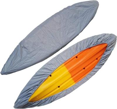 China UV Resistant Protection+Waterproof Waterproof Kayak Accessories Durable 420D Polyester Kayak Boat Covers for sale