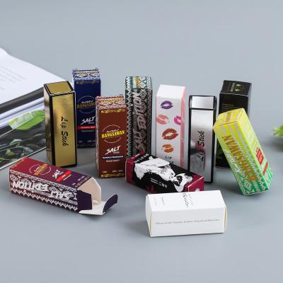 China Disposable Custom Logo Printed Cosmetics Packaging Custom Lip Gloss Packaging Box Lip Gloss Boxes for sale