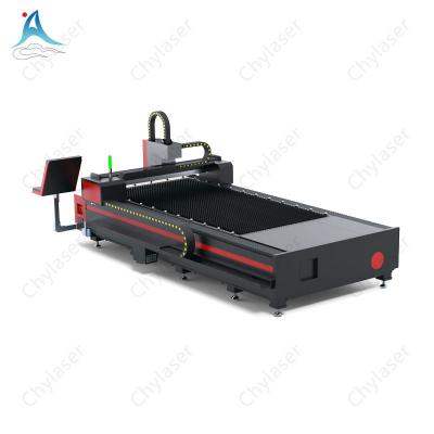 China Hot Sale 3015 Water Cooled 1500W CNC Fiber Laser Cutting Machine for sale