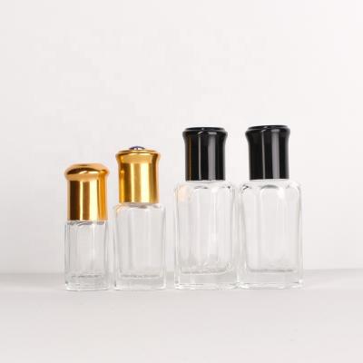 China Cosmetic Ru Star Customization Portable Mini Clear Amber 1ml 2ml 3ml 5ml 10ml  Essential Oil Roll On Glass Bottle for sale