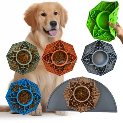 China Sustainable NEW LickMat Breed Buddy Dog Lick Mat, Dog Calmer, Slow Feeder, Anxiety Reliever Alternative to Puzzle Toys, Slow Feeding Bowls for sale