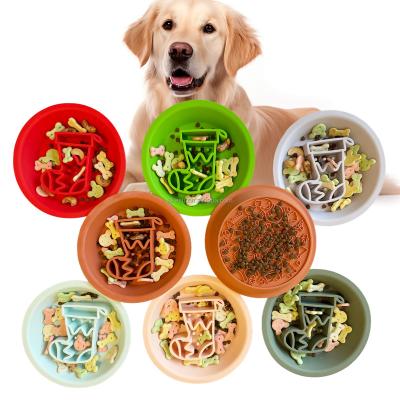 China Sustainable NEW LickiMat Wobble, Dog Slow Feeder Bowl Lick Mat,Slow Feed Dog Bowl,Snuffle Mat for Dogs, Silicone Snuffle Lick Mat for Dogs for sale