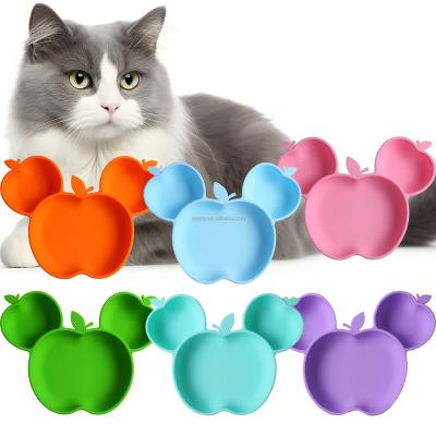 China Sustainable Dog Slow Feeder Bowl Lick Mat for Dog and Cat, Slow Feeder & Non-Slip Pet Slow Feeder Bowl Silicone Dog Bowl with Suction Cups for sale