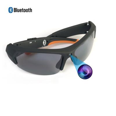 China Sports Blue Glasses Glasses Function Tooth Recording Smart Glasses With Video Camera Blue Tooth Sunglasses Camera For Music Phone Calls for sale