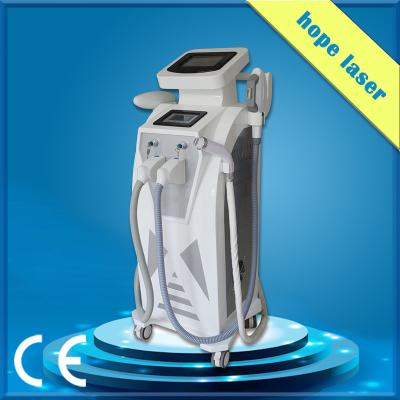 China 4 in 1 Elight+RF+ND YAG LASER Tattoo removal /hair removal machine for sale