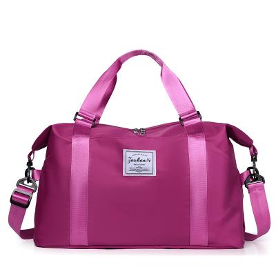 China Wholesale Fashion Travel Duffel Bags Waterproof Custom Duffel Bag For Women Weekender Overnight Luggage Tote Bag for sale