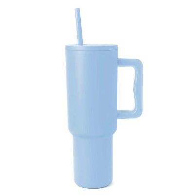 China Sustainable Hot affordable lid and straw travel mug 40oz with handle for sale