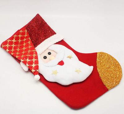 China Christamas Decoration New special design with high quality Christmas Decoration christmas stocking red for sale