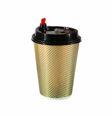 China Disposable Eco Friendly Biodegradable Biodegradable double layer high quality custom disposable reusable coffee cup for sale