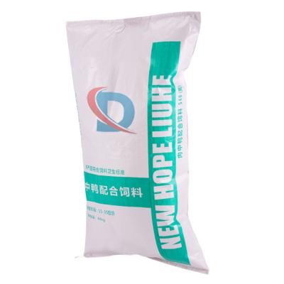 China Recyclable PP Recycled 25kilo 100kg 50kg Cement Flour Sugar Rice Durable PP Plastic Woven Sack Bag for sale