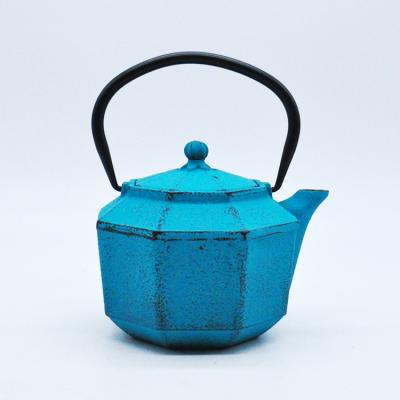 China Mini Viable Personalized Chinese Cast Iron Teapot Enamel Teapots for sale