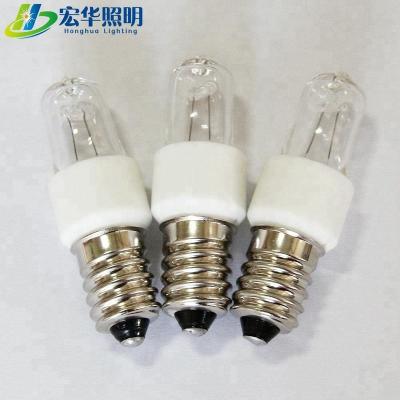 China Ceramic High Temperature Resistant Oven Incandescent Halogen Bulb Oven Bulb for sale