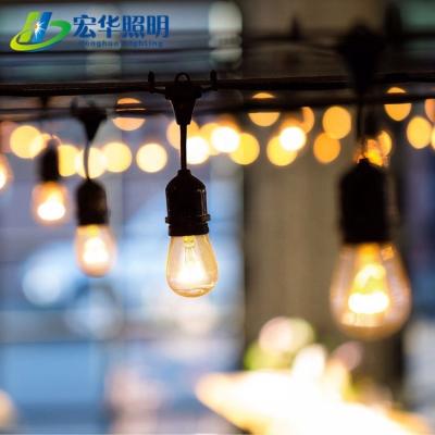 China Outdoor S14 Globe Equipment Christmas String Lights For Wedding Decorations Etc. for sale