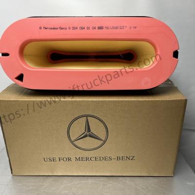 China Air Filter 0040949104 A0040949104 for MERCEDES-BENZ Sisu Actros Mp4 Mp5 Om 471 909 Truck for sale