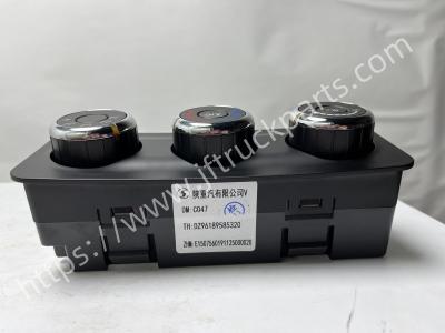 China Shacman truck parts Air Conditioning Control Panel (Air Conditioner Controller) DZ96189585320 for sale