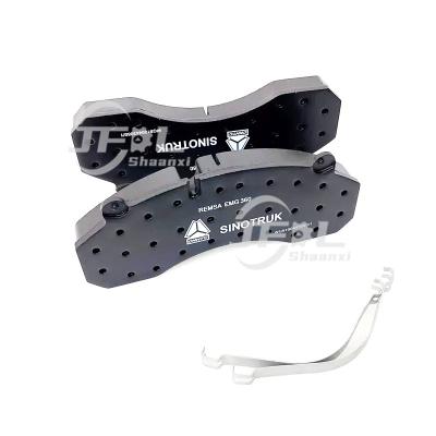 China Semi Truck Brake Pads Tool WG91004430501 for SINOTRUK Howo Heavy Duty Truck spare parts for sale