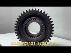 12JSDX240T-1701112-2 Second Axle Third Shift Gear 30/40 teeth for Fast Truck 12-speed Transmission