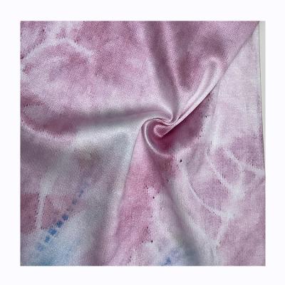 China Anti-Pull The Latest 95%Polyester 5%Spandex Comfortable Soft High Quality Printing Satin Fabric From Manufacturer for sale