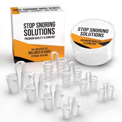 China Snoring Solution Breathable Snore Stopper Set / Ducted Anti Snoring Device Solutions for sale