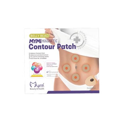 China Acupressure Back Magnetic Belly Bead Slim Fat Burning Patch 1300 Gauss, Light Magnetic Energies - 50 Patches for sale