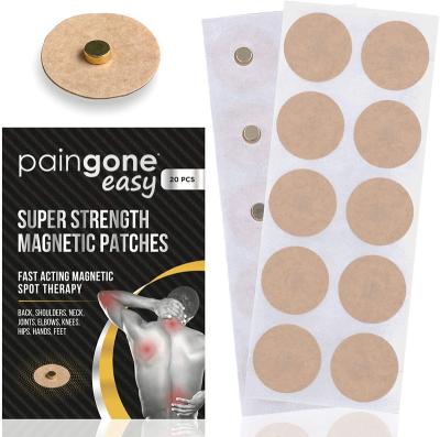 China Magnetic Acupressure Back Patches - Ultra Strength Healing Magnets for Body and Pain Relief - 3,500 Gauss Magnetic Acupressure Plaster for sale