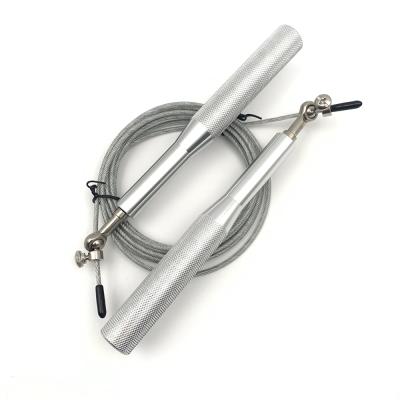 China PVC Adjustable Aluminum Handle Steel Wire Length Adult Rope Jump Rope Packing Fitness Fat Burning Sports Training Universal Skipping Rope for sale