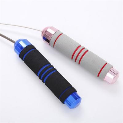 China Other Beautiful In Color Weighted Tpu Wire Jumping Aluminum Jump Rope for sale