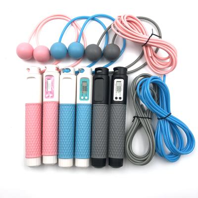 China Wholesale Plastic Mini Home Gym Workout Equipment Set Weighted Fitness Supporting Adjustable Speed ​​Jump Rope OEM Custom Fashion for sale