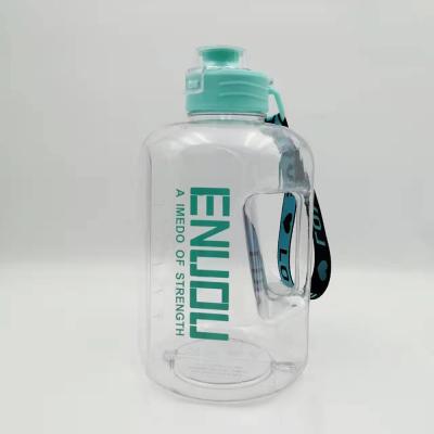 China 2.2L Large Capacity Sports Plastic Water Bottle Fitness Leak Proof Portable Outdoor Gallon Water Bottle for sale