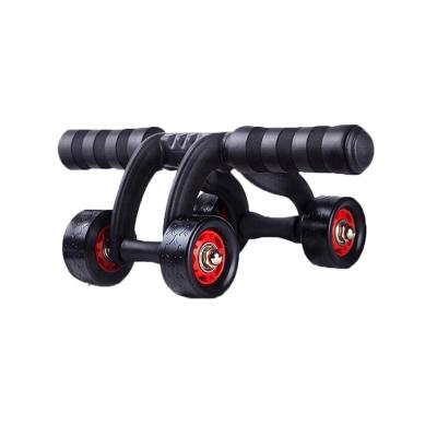 China Universal Mens Ab Wheel Roller Exercise Strengthen Your Abs Core With 4 Wheel Abs Roller Workout for sale