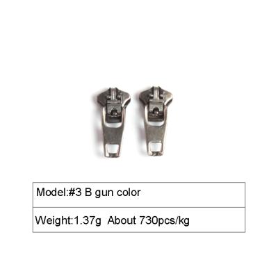 China Other 2022 HVV YG factory price stainless steel metal zipper slider for jeans for sale