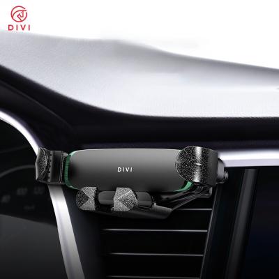 China Hot Selling Silent Car Phone Holder Smart Gravity Car Phone Holder Universal Clip for sale