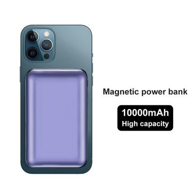 China Ultra Thin Wireless Fast Charging Type C Battery Charger Magnetic Attraction Fast Charging Ultra Slim QC PD 20W Power Bank For I Phone 12 for sale