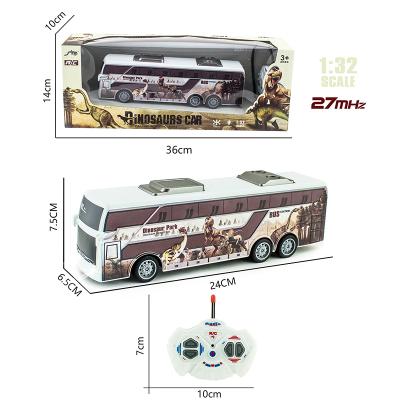 China RC Model Bus Radio Control Toys 1:32 Scale 4 Channel RC City Bus With Light Remote Control Bus for sale